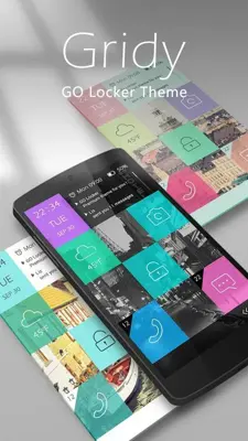 GO Locker Gridy Theme android App screenshot 4